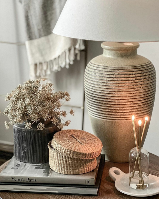 Infinity Kerze Bronze