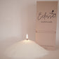 Pearled Candle - Weiß Romatic Amber